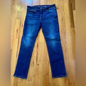American Eagle Outfitters Men’s Jeans Size 33/30 Dark Blue Slim Jeans